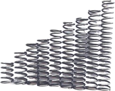 Mdingbao-Extension Springs Compressed Springs, 1.8mm Wire Diameter X 18mm Outer Diameter X (15-50) mm Free Length, Spring Steel Compressed, 10pcs, Good Stretching Ability(Length 15mm) in Saudi Arabia