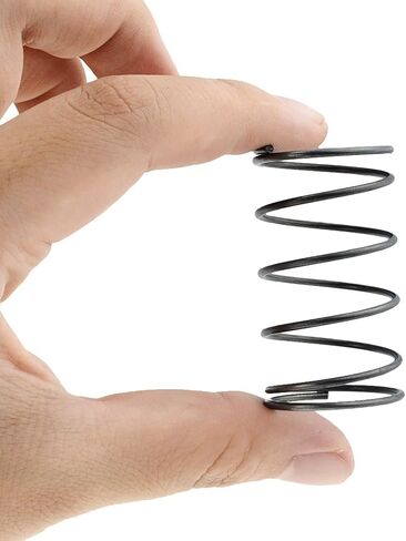 Mdingbao-Extension Springs Compressed Springs, 1.8mm Wire Diameter X 18mm Outer Diameter X (15-50) mm Free Length, Spring Steel Compressed, 10pcs, Good Stretching Ability(Length 15mm) in Saudi Arabia