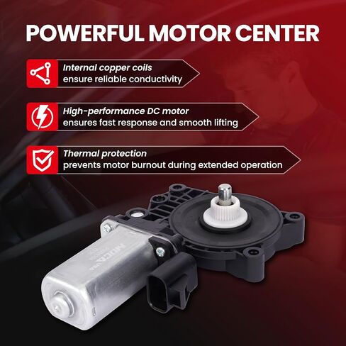 MOCA Front Rear Right 2-Pin Power Window Motor fits For Buick 2008-2014 Enclave - Location: Rear Right, For GMC 2007-2012 Acadia - Location: Front Right or Rear Right in Saudi Arabia