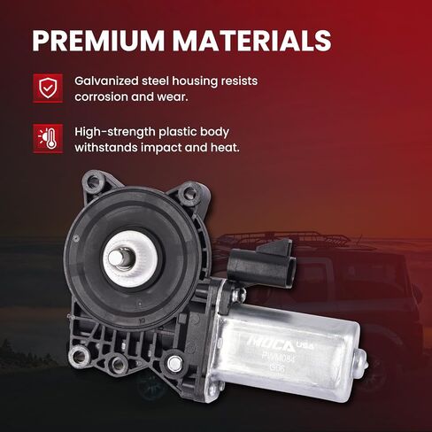MOCA Front Rear Right 2-Pin Power Window Motor fits For Buick 2008-2014 Enclave - Location: Rear Right, For GMC 2007-2012 Acadia - Location: Front Right or Rear Right in Saudi Arabia