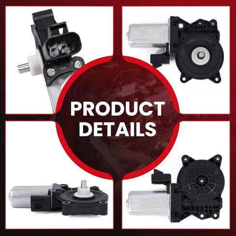 MOCA Front Rear Right 2-Pin Power Window Motor fits For Buick 2008-2014 Enclave - Location: Rear Right, For GMC 2007-2012 Acadia - Location: Front Right or Rear Right in Saudi Arabia