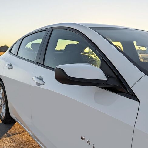 Slickmod Chrome Delete Blackout Vinyl Overlay for 2019-2024 Chevy Malibu Window Trim (Gloss Black) in Saudi Arabia
