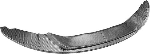 Front Spoiler Lip Splitter Fit for BMW E81 E82 E87 E88 1M 2004-2013 Glossy Black Carbon Fiber Look in Saudi Arabia