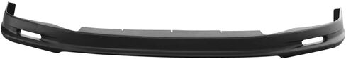 Front Bumper Lip Compatible with 2003-2004 Toyota Corolla, Black PP Guard Protection Finisher Under Chin Spoiler by IKON MOTORSPORTS in Saudi Arabia