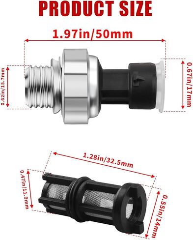 12673134 Oil Pressure Sensor Compatible with 2009-2020 Chevy Chevrolet Silverado 1500 2500 3500 Express Avalanche Camaro Tahoe Colorado Silverado Equinox Suburban, GMC Savana Sierra in Saudi Arabia