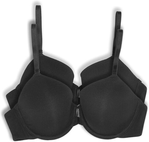 Felina | So Smooth Modal Everyday Demi T-Shirt Bra | Lightly Padded | 2-Pack in Saudi Arabia