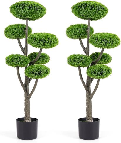 GOPLUS TOPRESIAL TOPREARY TREE ، 44 '' 'TOPIARY indoor/outword outivor in Kuwait