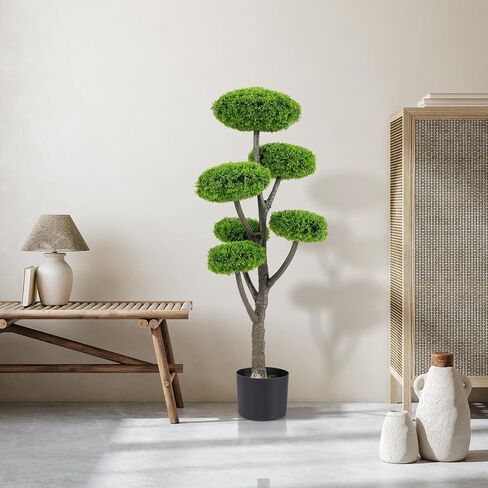 GOPLUS TOPRESIAL TOPREARY TREE ، 44 '' 'TOPIARY indoor/outword outivor in Kuwait