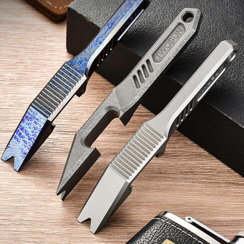 EDC PRY BAR BONGE PENER TITANIUM CROWBAR SCELDRIVER SIZE SIZE EDC Multi Tool in Kuwait