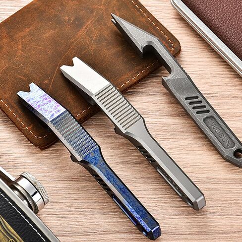 EDC PRY BAR BONGE PENER TITANIUM CROWBAR SCELDRIVER SIZE SIZE EDC Multi Tool in Kuwait