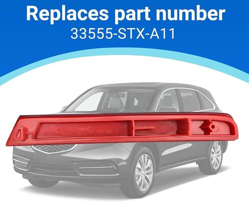 Bumper Reflector Lamp Fits for Acura MDX 2010-2013 Replace 33505-STX-A11(Right Side) in Saudi Arabia