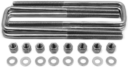 25761310 Leaf Spring Plate and Ubolt for Chevy Express 2500/3500/4500 Silverado 2500/3500 GMC Savana 2500/3500/4500 Sierra 2500/3500-8.75'' Long U Bolts in Saudi Arabia