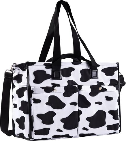 29L Top Zipper Closure Tote Bag with 12 Pockets,Thick Bottom Support & Adjustable Strap,Water-Resistant in Saudi Arabia