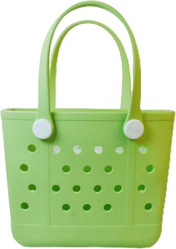 Small Rubber Tote Bag for Women-Cute Sports Bag for Travel, Pool Days, Gym, & Daily Use Durable Lightweight Design in Saudi Arabia