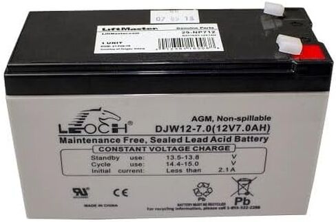 Liftmaster 29 -N9712 / MBAT بديل بديل - لـ LA400 و LA412 و LA500 و CSW24 و CSL24 و RSL12 و RSW12 ، والمزيد in Saudi Arabia