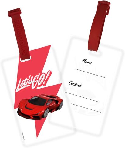 Writable Writable Transparent Bag Luggage Tags, PVC Luggage Labels for Suitcases with Name Address Phone Number Labels Travel Tag for Baggage Identity ID Labels for Trolley, Suitcase (Mermaid) in Saudi Arabia