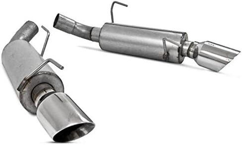 MBRP S7200AL Dual Mufflers Axle Back, Split Rear Exhaust System (Aluminized Steel) in Saudi Arabia