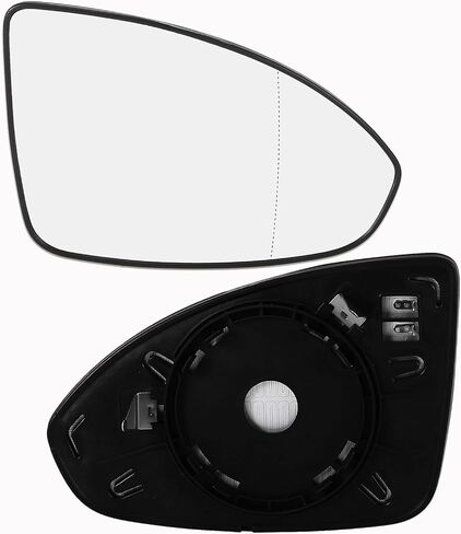 TOP-VIGOR 1-Pack Passenger Side Heated Mirror Glass Compatible with 2011 2012 2013 2014 2015 2016 Chevrolet Chevy Cruze, Left Heated Mirror with Backing Plate, GA-CV1102,96893022, 95215098 in Saudi Arabia