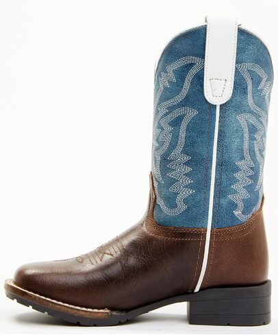 Cody James Boys' Walker Western Boot Broad Square Toe - Bcbsp23p5 in Saudi Arabia