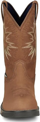 Tony Lama Men's Boom Saddle Cowwhide Cown on Western Work Boot Composite Toe - TW3413 in Kuwait