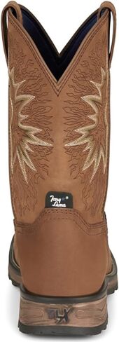 Tony Lama Men's Boom Saddle Cowwhide Cown on Western Work Boot Composite Toe - TW3413 in Kuwait