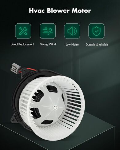SCITOO HVAC Blower Motor Fit for International Harvester Vehicles -2010-2015 International Harvester LoneStar, 2008-2015 International Harvester ProStar AC Blower Motor Front Side,3599581C2, 351319141 in Saudi Arabia