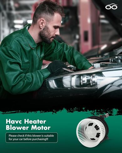 SCITOO HVAC Blower Motor Fit for International Harvester Vehicles -2010-2015 International Harvester LoneStar, 2008-2015 International Harvester ProStar AC Blower Motor Front Side,3599581C2, 351319141 in Saudi Arabia