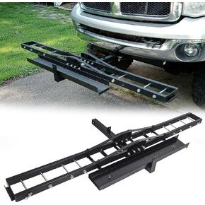 500LBS الصلب دراجة نارية سكوتر الترابية دراجة الناقل متعهد النقل مكافحة الميل عقبة جبل الرف المنحدر مع 2 ''استقبال وصلة مقطورة دبوس الناقل in Kuwait