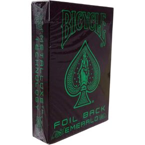 Criterium Commercial Bicycle MetalLuxe Emerald Playing Cards Limited Edition by JOKARTE