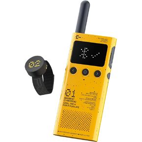 LITO Walkie Talkies for Adults Long Range, Rechargeable 2 Way Radios with APP Programming, 2 Watt Portable Walkie-talkies, Wearable Walky Talky with VOX, 2190mAh (White)