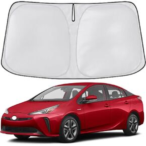 Pincuttee 1PC Car Windshield Sun Shade,Foldable Sun Blocker for Car/Truck/SUV,Car Interior Sun Protection,Car Sunshade Protector Compatible with 2010-2024 Toyota 4Runner