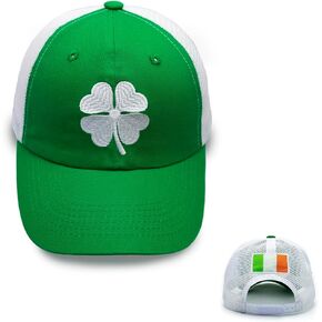 St Patricks Day Gifts St Patrick's Baseball Cap for Men Women Adjustable Shamrock Green Hat St Patrick Decor
