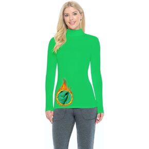 M&M SCRUBS Women's Long Sleeve Turtle-Neck T-Shirt Under Scrub