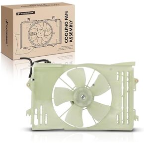 مجموعة مروحة تبريد المحرك A-Premium متوافقة مع موديلات مختارة من Toyota & Pontiac - Corolla 2003-2008، Matrix 2003-2008، Vibe 2003-2008، 1.8L - استبدال # 88971519، 88971522
