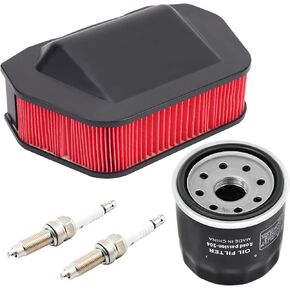Road Passion 3D8-14451-00-00 Air Filter & Oil Filters & Spark Plugs Tune Up Service Kits Compatible with Yamaha XVS1300A V-Star 2010-2016