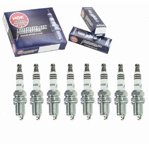 8 pc NGK Iridium IX Spark Plugs compatible with Land Rover Range Rover Sport 4.2L 4.4L V8 2006-2009