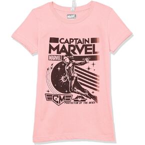 Marvel Girl's Captain Poster T-Shirt