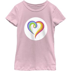 Fifth Sun Care Togetherness Bear Belly Badge Girls Short Sleeve Tee Shirt