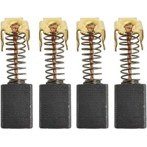 4 Pack CB407 Carbon Brushes Set for Makita Power Tools: Jig Saw, Hammer Drill,Rotary Drill, Electric Screwdriver, Sander, and Rotary Hammer