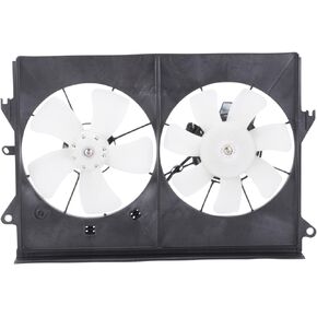 TYC 621120 Cooling Fan Assembly Compatible with 2005-2010 Scion tC, Black