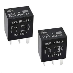 8T2T-14B192-AA Relay 8T2T-14B192-AA 12VDC 14B192-AA Multifunction Relay 4-pin OEM Relay Compatible with F150 F-250 (4pcs)