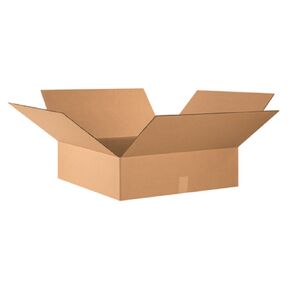 AVIDITI 24x24x7 Flat Corrugated Boxes, Flat, 24L x 24W x 7H, Pack of 10 | Shipping, Packaging, Moving, Storage Box for Home or Business, Strong Wholesale Bulk Boxes