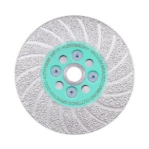 Grinding Cutting Diamond Blade - 2pcs Diamond Grinding Wheel 4-1/2"/115mm, Granite Grinding Wheel for Shaping Porcelain Stoneware,Tile,Ceramic,Granite,5/8"-11 Thread