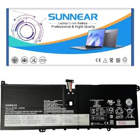 L19M4PH2 Battery Replacement for Lenovo Ideapad Yoga 9-14ITL5 82BG Series 5B10Z33896 L19C4PH2 5B10Z33895 SB10Z33898 7.68V 60Wh 7820mAh 4-Cells