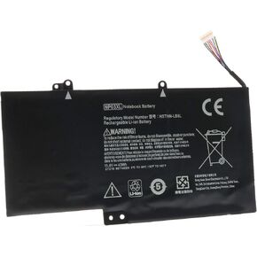 استبدال بطارية الكمبيوتر المحمول 11.4V 43Wh NP03XL لجهاز HP Pavilion X360 13-A010DX 13-a013cl 13-A110DX؛ اتش بي انفي 15-u010dx 15-u011dx 761230-005 760944-421 HSTNN-LB6L in Kuwait