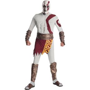 God of War Adult Kratos Muscle Chest Costume with Gauntlets