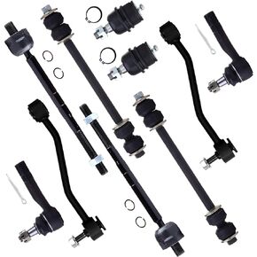 SCITOO 10pcs Suspension Kit Front Inner Outer Tie Rods Front Rear Sway Bar Link Front Lower Ball Joint Fit 1995-2003 For Ford Explorer 1998-2001 For Ford Ranger For Mazda B2500 B4000