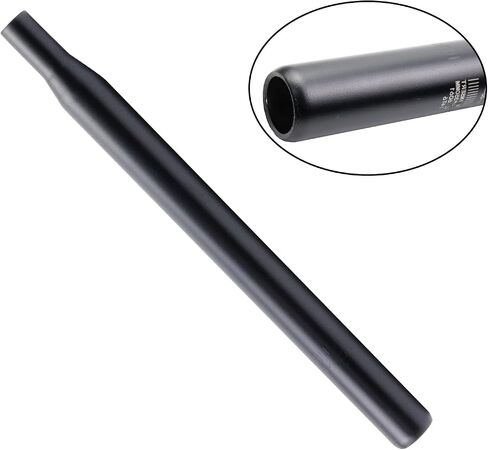 Antrader Bicycle Seat Post Steel Bike Suspension Seat Post 30.4mm Shock Absorber Damper Bike Seatpost Matte Black Bike Seat Post with Scale Aluminum Alloy Bicycle Seat Post Replacement Pack of 1 in Saudi Arabia
