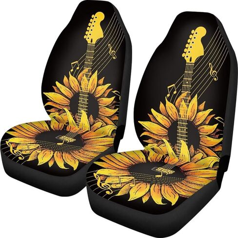POLERO Abstract Cow Print Car Seat Covers Front Seat Only 2 Pack Auto Bucket Seats Protector Accessories for Vehicles Truck SUV in Saudi Arabia
