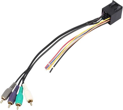 X AUTOHAUX 70-1786 Car Stereo CD Player Wiring Harness Wire Radio Adapter Install Plug for Mercedes All Models 1993-2004 in Saudi Arabia